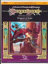 AD&D Dragonlance Module DRAGONS OF HOPE 1984 DL3 TSR #9131 Sealed NEW!