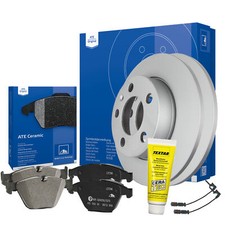 ATE CERAMIC Bremsensatz + WK Mercedes E-KLASSE CLS HINTEN Ø300 CERATEC