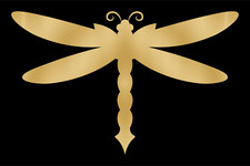 Dragonfly Vinyl Art Decal Sticker Car Truck RV Door Window Wall Laptop Tablet