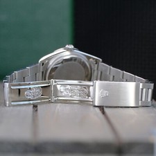 Rolex Air-King Green Dial Smooth Bezel Oyster 34mm Watch w/ Original Box 12