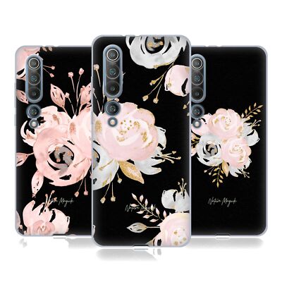 NATURE MAGICK ROSE GOLD GLITTER NIGHT ROSES GEL CASE FOR XIAOMI REDMI PHONES