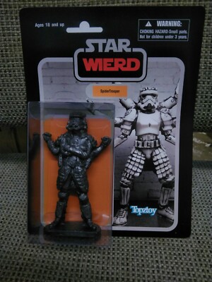 NYCC DKE STAR WEIRD SPECIAL ED SPIDERTROPPER Star Wars STORMTROOPER BOOTLEG /30