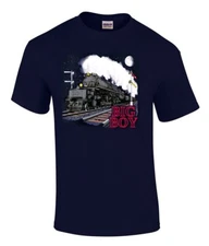Union Pacific Big Boy Train Authentic Railroad Glows in the Dark T-Shirt [10140]