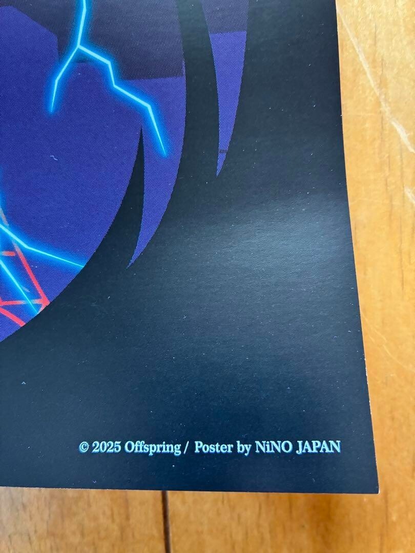 THE OFFSPRING ジャパンツアー ポスター The first poster for the @offspring Supercharged Worldwide