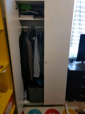 Warddrobe Ikea White 50 Pickup Newtown Wardrobes Gumtree