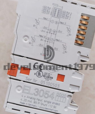 Ein Gebraucht BECKHOFF EL3054 Plc Modul