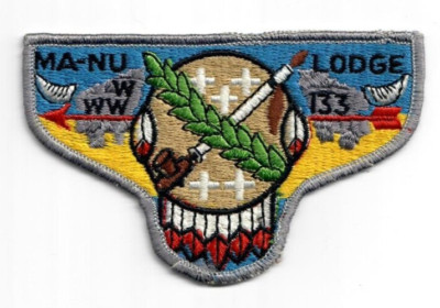 Boy Scout OA 133 Ma-Nu Lodge Vigil Flap S7