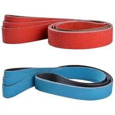 2"x72" Sanding Grinding Belts Ceramic Zirconia Knife Grinder Belt 36 60 120 Grit