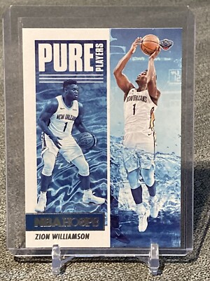 2021-22 Panini NBA Hoops Pure Players #2 Zion Willamson New Orleans Pelicans