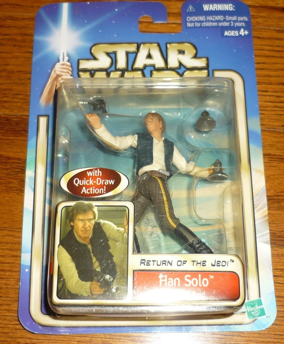 Star Wars Han Solo Return of the Jedi action figure, SEALED, 2002