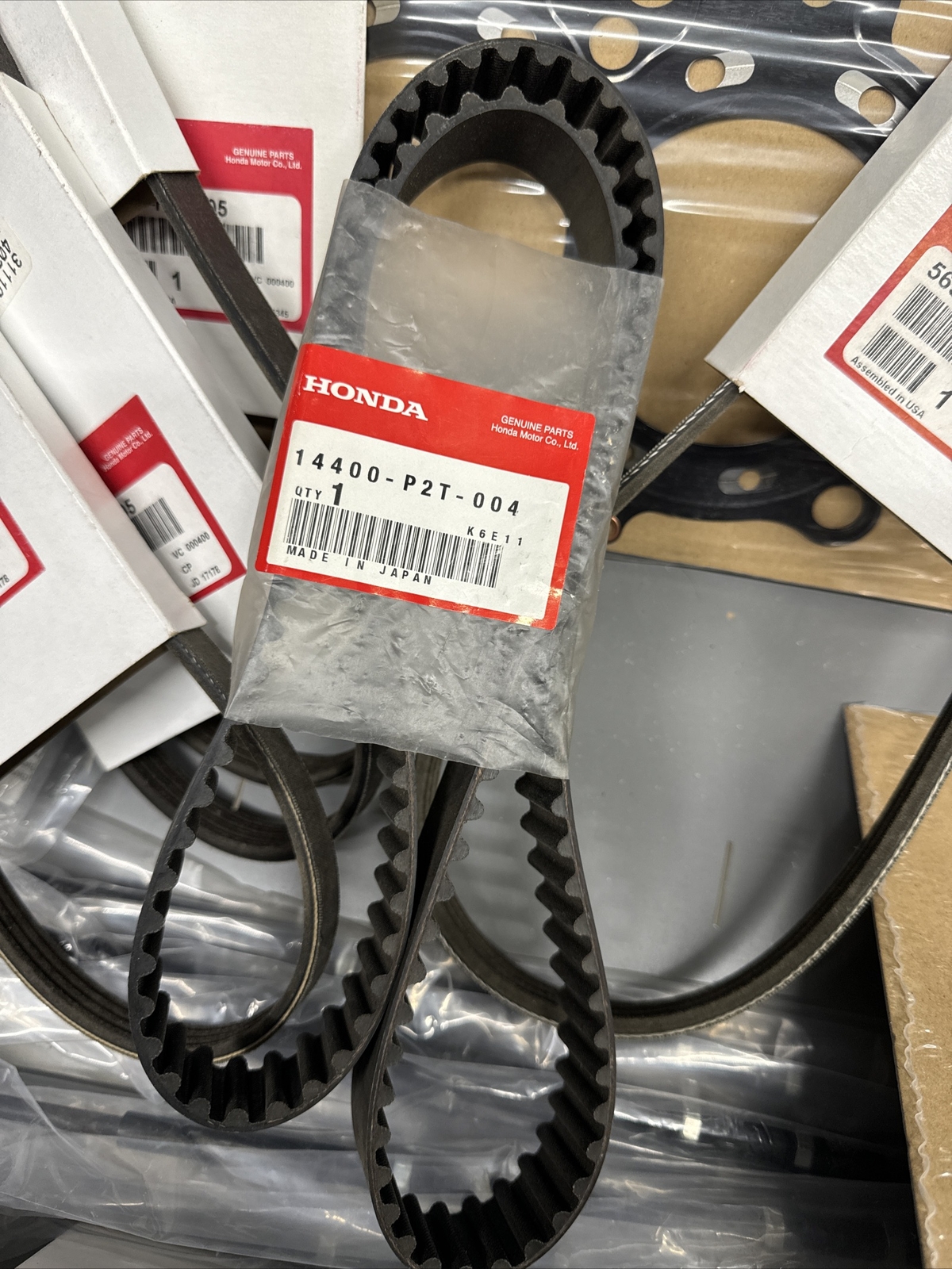 14400P2T004 Genuine Honda B16 Timing Belt Del Sol VTEC Made in Japan