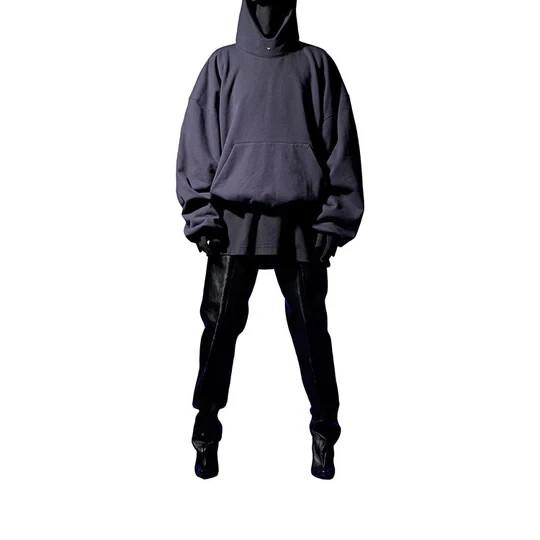 Yeezy GAP Engineered by Balenciaga Logo Hoodie Black Sz L | eBay