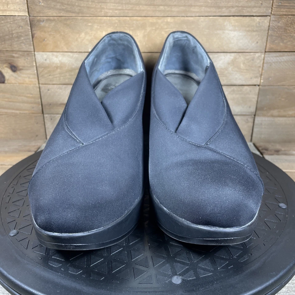 NAOT Lucente Women's 10 by Black Stretch Fabric Pump Heels Size 41 USA - Image 2 of 4