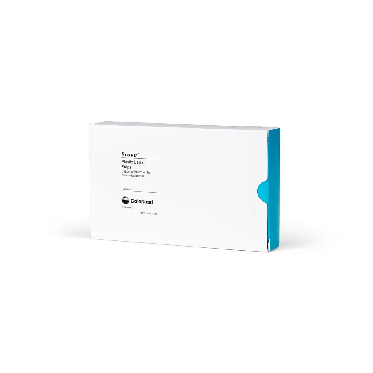 Brava Elastic Barrier Strip, 5-1/2 Inch Long, Ostomy Box of 20 -- Brand New