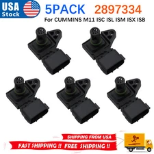 5PCS 2897334 Pressure Temperature Sensor for CUMMINS M11 ISC ISL ISM ISX ISB