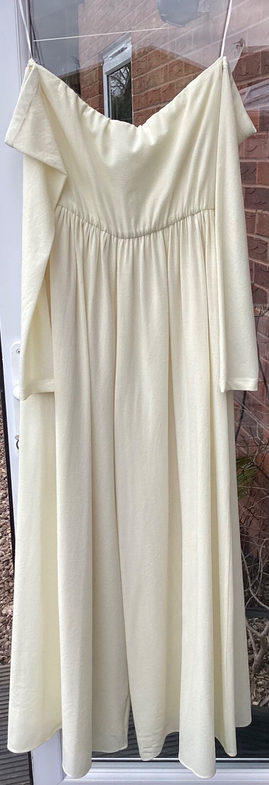 BNWT ZARA LIMITED EDITION OYSTER WHITE JUMPSUIT SIZE L  RRP £169 8171/889 PARTY image 8