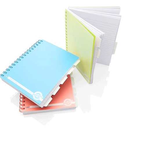 A4/A5 Project Book Wiro Refill Pad with Subject Dividers Ruled 250 Punched Pages - Picture 21 of 23