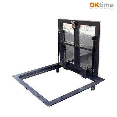 OK TIME Schachtabdeckung 60 x 60 сm Seitenscharniere, Bodenluke Schachtdeckel