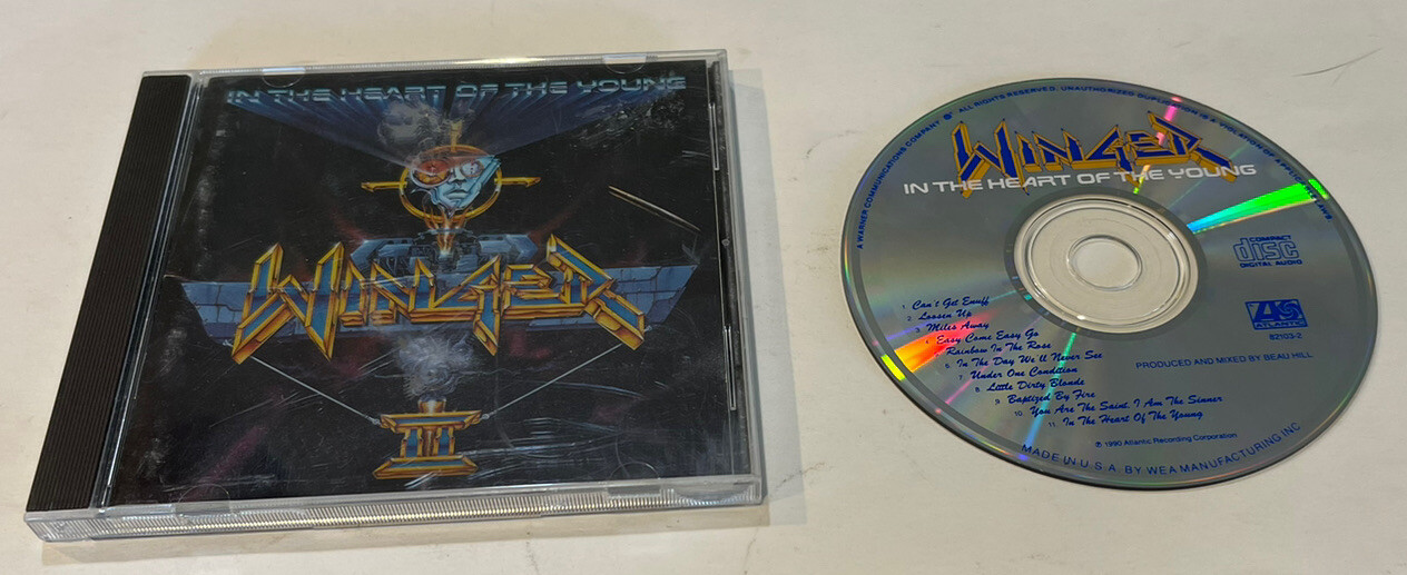 In the Heart of the Young by Winger (CD) | eBay