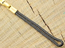 NOS Vintage Loop End Stainless Steel & Nylon Unused Watch Band Ladies Bracelet