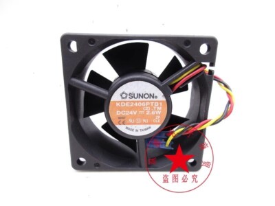 H 1 PZ PER SUNON Ventola PMD2406PTV3-A DC24V 2.7W 6025