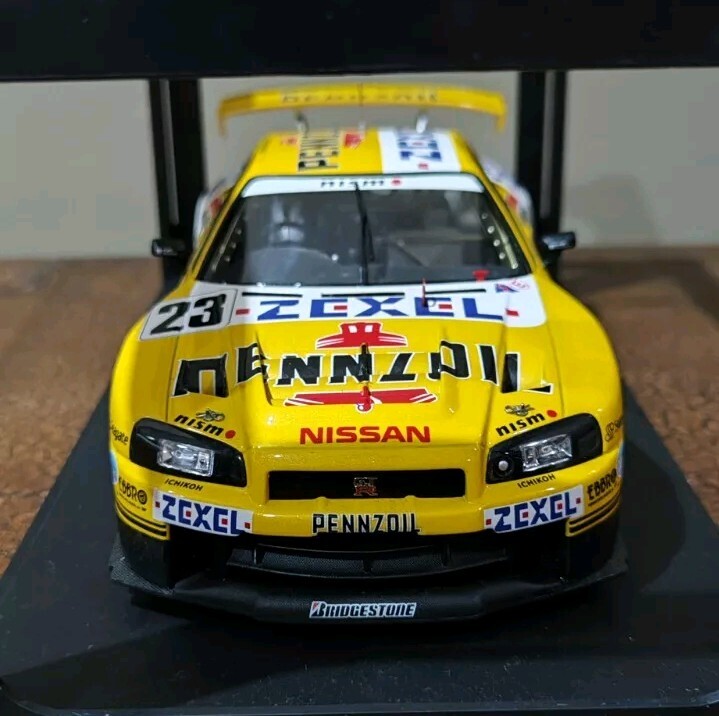 AUTOart 1/18 Nissan Skyline GT-R R34 JGTC 2001 #23 Pennzoil AUTOart 1/18 Nissan Skyline GT-R R34 JGTC 2001 #23 Pennzoil