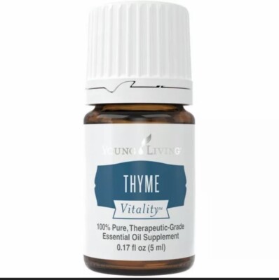 Young Living Essential Oils~Thyme Vitality~5ML~New & Sealed
