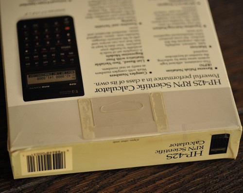 Hewlett Packard HP 42S RPN Scientific Calculator with Owner's Manual Box Extras - Picture 18 of 20