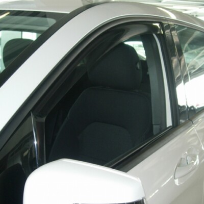 J&J Automotive | Deflettori D'Aria Antiturbo Per Kadjar dal 2015, Set di 4 Pz, Nero, Antivento
