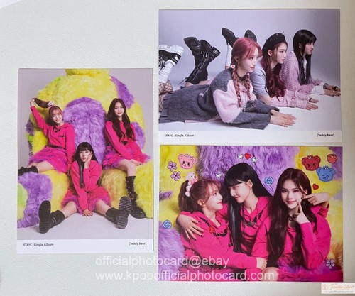 STAYC - Álbum Oso de Peluche Isa Yoon J Edición Regalo Limitada Versión. TARJETA FOTOGRÁFICA oficial - Imagen 29 de 29