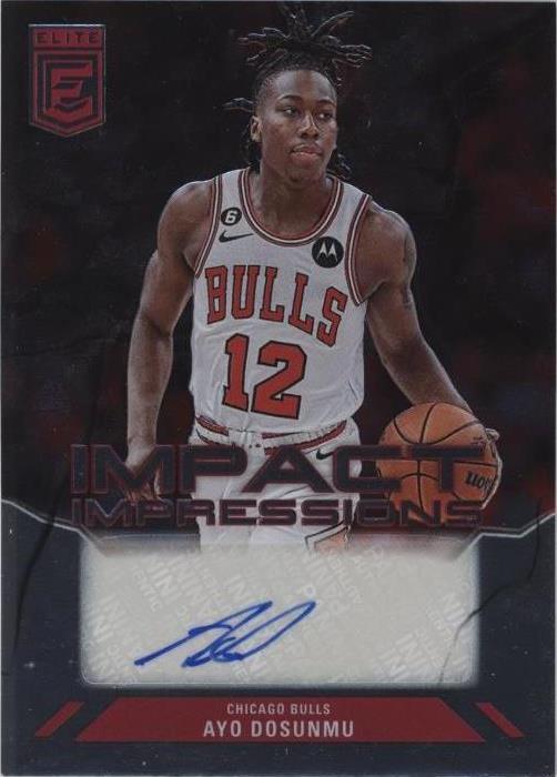 2023-24 Donruss Elite - Ayo Dosunmu #II-AYO - 1 of 2
