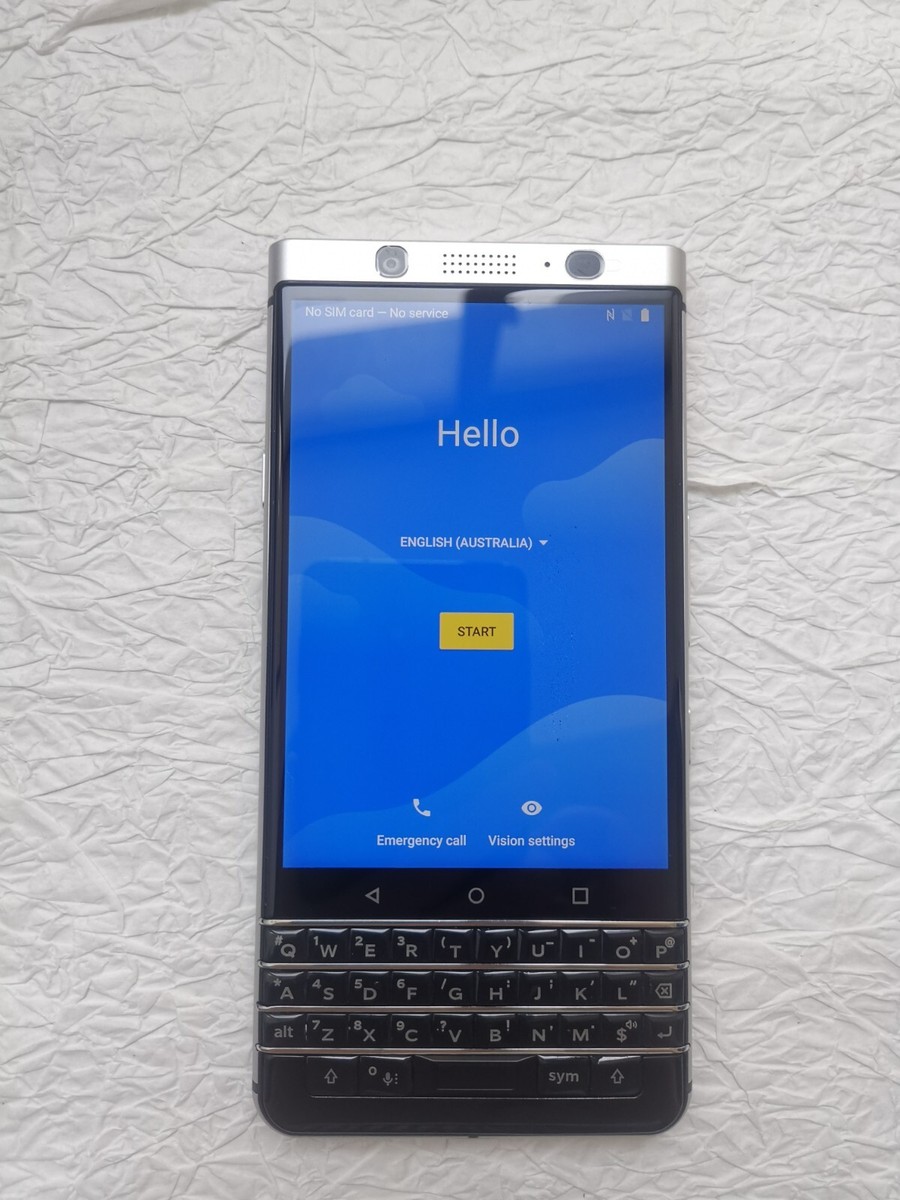 BlackBerry KEY one - 32 GB 3GB RAM - Silver/Black Unlocked 4G