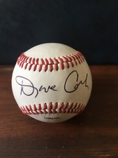 ROBERTO CLEMENTE PUERTO RICO OFFICIAL BASEBALL SIGNED BY DAVE CASH PHILLIES