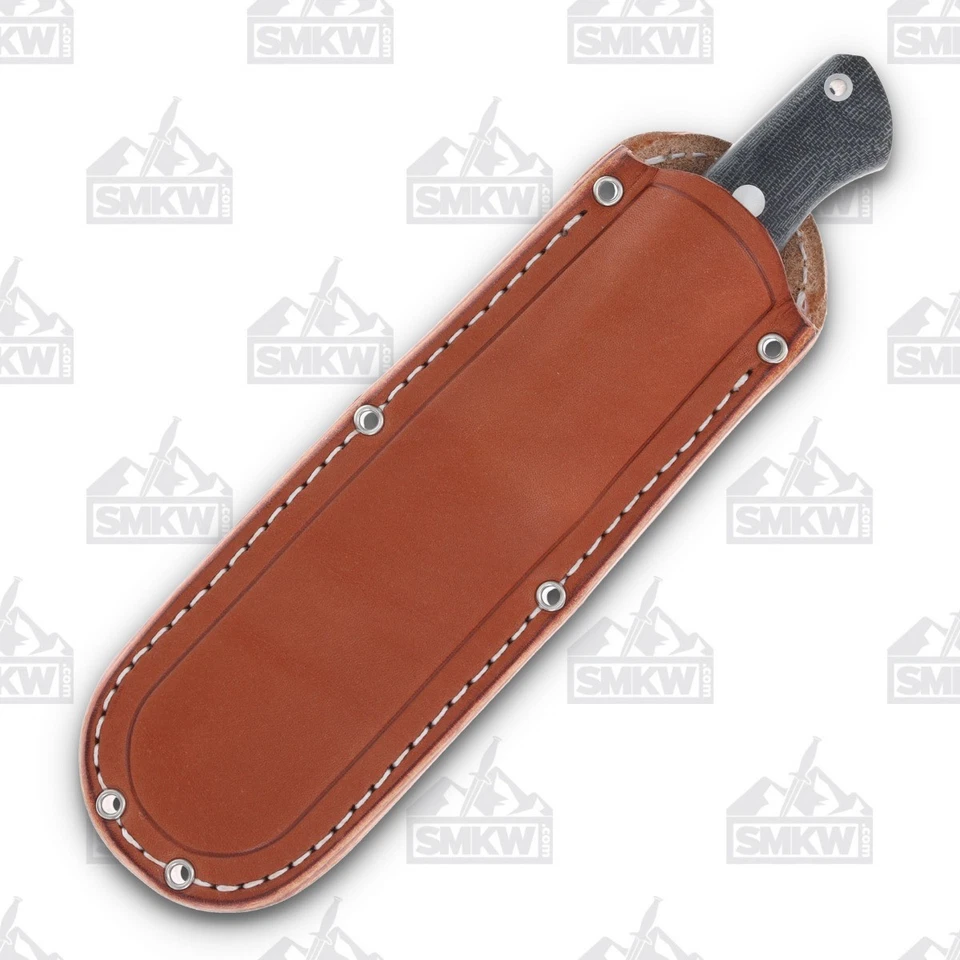 Bark River Bravo 1 Fixed Blade Knife (A2, Black Matte Micarta, Ramped) BA111MBCM - Image 2 of 4