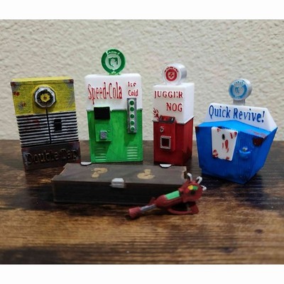 Cod Zombies Perk Machines Miniatures + Mystery Box & Ray Gun (3d Print)