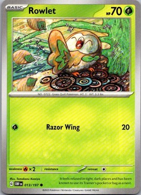 Sprigatito Common SV01: Scarlet & Violet Base Set 013/198 NM