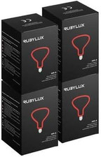 RubyLux NIR-A Near Infrared Bulb Grade A - Red Light Therapy 4 Pack 