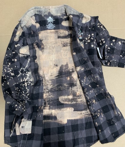 2023 Universal Studios Herren Medium Halloween Horror Nächte Flanell - NEU mit Etikett - Bild 16 von 22