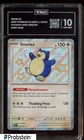 2024 Pokemon S & V Paldean Fates #202/091 Snorlax Shiny Rare TAG 10 GEM MINT