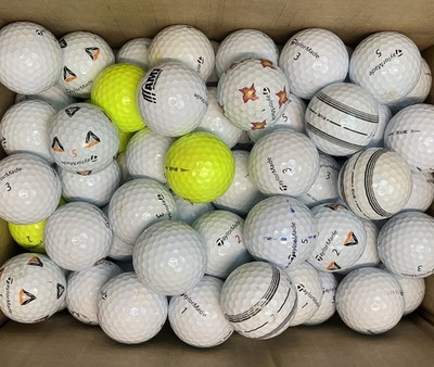 100 Taylor Made TP5 Golfbälle AA/A incl. Pix/ Stripe