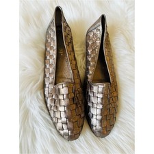 Vintage Rangoni Woven Leather Loafers