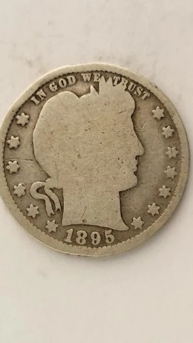 1895-P United States Barber Quarter (#2)