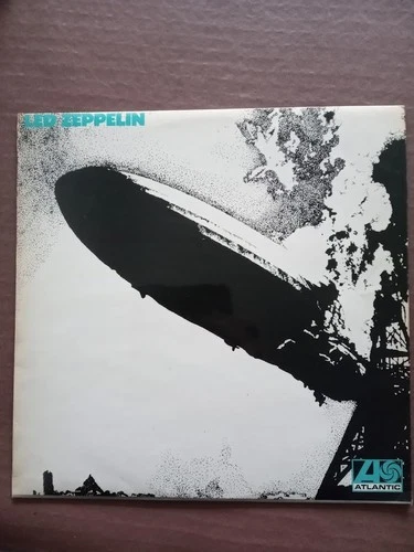 Led Zeppelin - Self-Titled - Atlantic 588171. 1969. Plum/Orange inlay