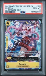 Perona OP14-111 Alternate Art - The Azure Sea's Seven