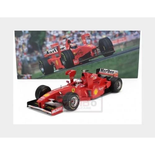 1:18 WERK83 Ferrari F1 F300 #3 Imola Gp 1998 Michael Schumacher Red W18033002 - Immagine 2 di 3