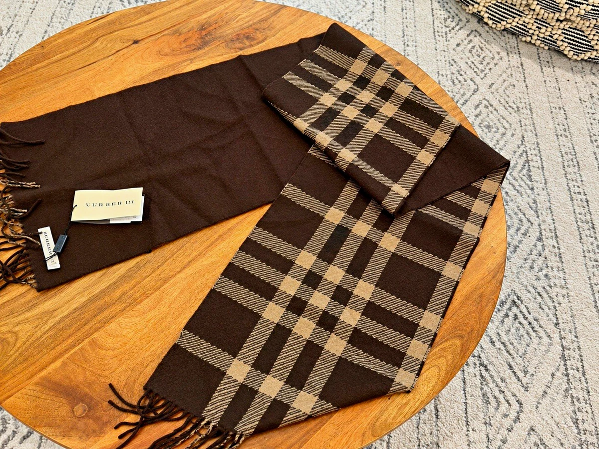 小物 Burberrys 80s 90s CASHMERE 100% muffler Burberry 100% Cashmere Scarves for Men for sale - eBay