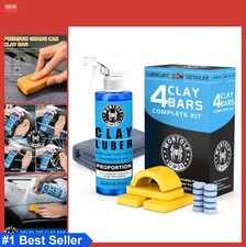 Clay Bar Kit Complete Clay Bars Auto Detailing Clay Luber Lubricant Car Wash...