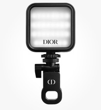 Dior LED Selfie Light Phone Clip Camera Ring Light Limited Edition New