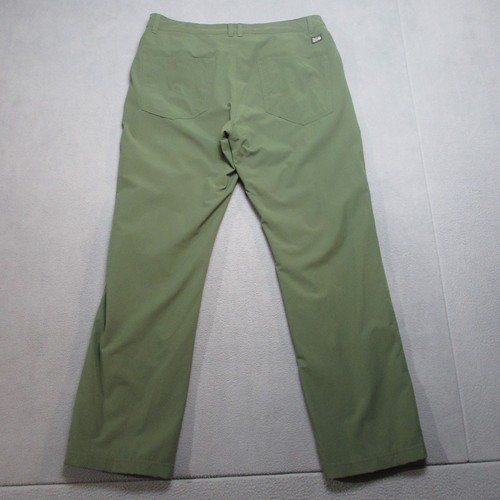 Pantalone Mountain Hardwear Uomo 33X30 Verde Yumalino Foderato Elasticizzato Outdoor Escursionismo - Foto 2 di 17