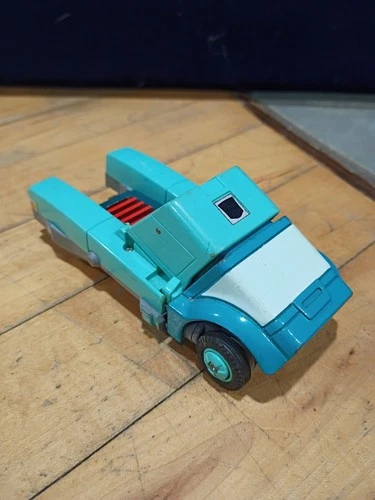 1986 Transformers G1 Kup Futuristic Blue Truck Figure Vintage Incomplete